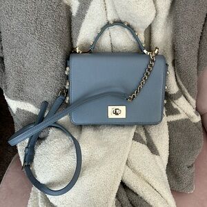 Mini Kate spade blue pearl crossbody